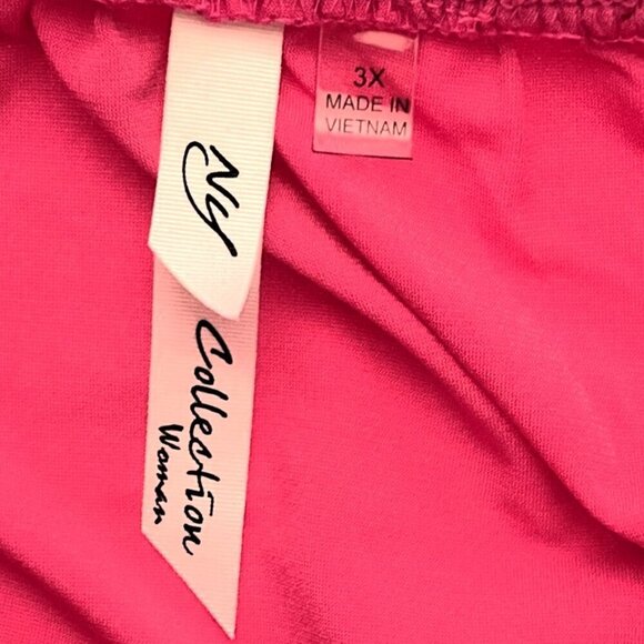 NY COLLECTIONS PLUS SIZE ¾ ROLL TAB LIGHTWEIGHT TOP 3X - Picture 11 of 13